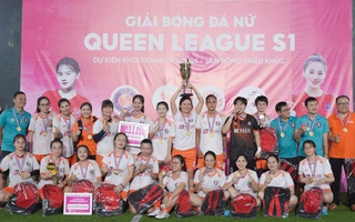 SHB FC lên ngôi vô địch Queen League S1: Hành trình đầy cảm hứng của đội bóng nữ ngân hàng duy nhất tại giải