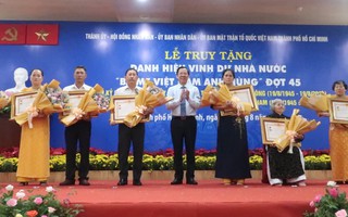 TPHCM: Truy tặng danh hiệu cho 7 Bà mẹ Việt Nam Anh hùng