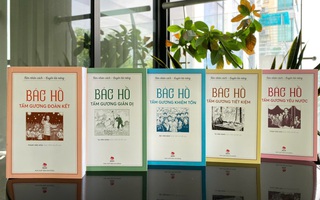 Bộ sách mới về Bác Hồ dành cho thiếu nhi