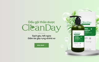 Dầu gội thảo dược CleanDay sạch gàu nuôi dưỡng tóc 