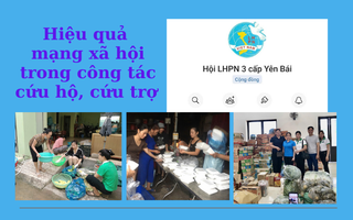 Các cấp Hội LHPN Yên Bái phát huy hiệu quả mạng xã hội trong công tác cứu hộ, cứu trợ