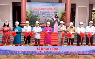 Bến Tre triển khai chỉnh trang, nâng cấp Khu lưu niệm Nữ tướng Nguyễn Thị Định