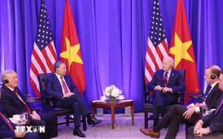 Tổng Bí thư, Chủ tịch nước Tô Lâm gặp Tổng thống Hoa Kỳ Joe Biden