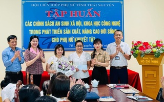 Hội LHPN Thái Nguyên tích cực triển khai các hoạt động an sinh xã hội