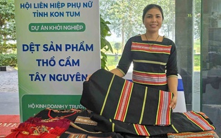 Sắc màu phụ nữ dân tộc thiểu số tham dự Cuộc thi "Phụ nữ khởi nghiệp sáng tạo và chuyển đổi xanh" miền Trung