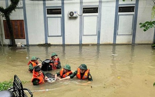 Hà Giang: Bộ đội biên phòng chủ động các phương án sẵn sàng ứng phó mưa bão 