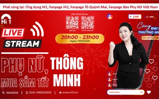 Hi1 tổ chức phiên Livestream đặc biệt "Phụ nữ Mua sắm Tết thông minh" ngày 17/1/2025