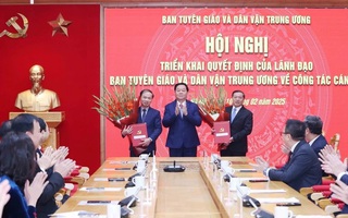 Ban Tuyên giáo và Dân vận Trung ương triển khai các quyết định về công tác cán bộ