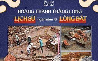 Nhóm sinh viên kể chuyện Hoàng thành Thăng Long
bằng mô hình lắp ráp