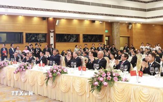 Chiêu đãi trọng thể chào mừng Tổng Bí thư, Chủ tịch nước Trung Quốc Tập Cận Bình