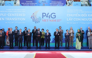 Thủ tướng chủ trì lễ đón các đoàn khách quốc tế dự Hội nghị Thượng đỉnh P4G