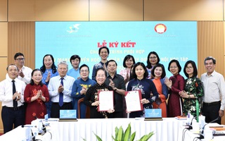 Hội LHPN Việt Nam và Hội Khuyến học Việt Nam ký kết Chương trình phối hợp giai đoạn 2025-2030