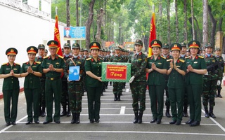 Ban Phụ nữ Quân đội động viên 8 khối nữ tham gia diễu binh, diễu hành