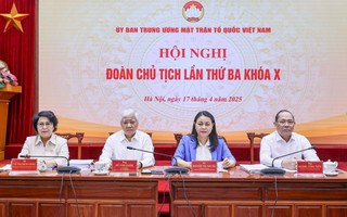 Hội nghị Đoàn Chủ tịch Ủy ban Trung ương Mặt trận Tổ quốc Việt Nam lần thứ ba khóa X