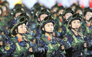 Ấn tượng tổng hợp luyện diễu binh, diễu hành tại TPHCM