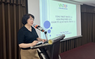 "Nếu không đánh vào túi tiền, sẽ khó có thể ngăn chặn tỷ lệ hút thuốc lá"