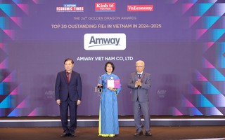 Amway Việt Nam là doanh nghiệp FDI xuất sắc về dinh dưỡng và chăm sóc sức khỏe chủ động