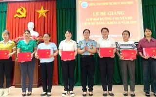 Bình Định: Bồi dưỡng chuyên đề về lịch sử Đảng và nghiệp vụ công tác hội cho 155 chi hội trưởng