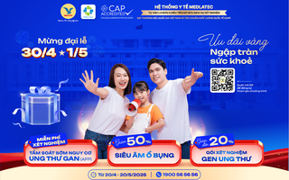 Xét nghiệm tại nhà, rinh ngàn quà sức khỏe