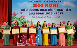 Thái Bình: Biểu dương 140 tập thể, cá nhân phụ nữ điển hình tiên tiến giai đoạn 2020 - 2025
