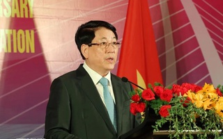 Chủ tịch nước Lương Cường chủ trì chiêu đãi trưởng đoàn các nước dự lễ kỷ niệm