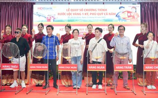 Trước thềm đại lễ 30/4, HDBank tìm ra chủ nhân 1 ký vàng SJC và 16 khách hàng trúng thưởng
