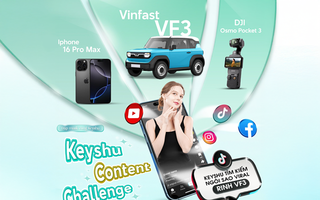 Keyshu Content Challenge: Sân chơi sáng tạo nội dung lớn nhất năm với giải thưởng ô tô VF3