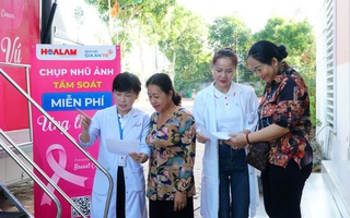 Khám bệnh, tầm soát ung thư vú miễn phí và trao tặng 200 phần quà cho người dân TP Cần Thơ