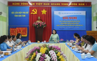 Hội LHPN Kon Tum lấy ý kiến về dự thảo Nghị quyết sửa đổi, bổ sung một số điều của Hiến pháp năm 2013