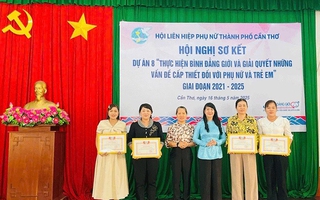 Cần Thơ: Sơ kết Dự án thực hiện bình đẳng giới và giải quyết các vấn đề đối với phụ nữ, trẻ em