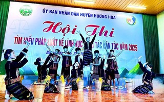 Lan tỏa kiến thức pháp luật qua hội thi dành cho cán bộ và người có uy tín vùng dân tộc thiểu số