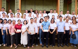 Học viên của Học viện Chính trị Quốc gia Hồ Chí Minh về nguồn, làm công tác xã hội tại ATK Định Hóa