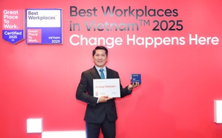 Amway nằm trong top 6 nơi làm việc xuất sắc hàng đầu Việt Nam 2025