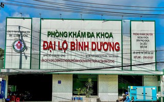 Xử phạt Phòng khám đa khoa Đại lộ Bình Dương