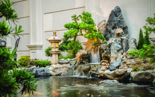 Thiết kế hòn non bộ tại gia