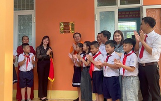 Hỗ trợ xây dựng thư viện cho trẻ em khó khăn tỉnh Quảng Bình