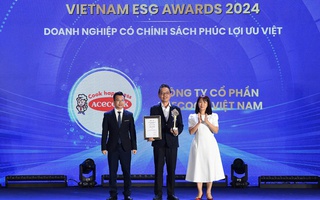 Acecook Việt Nam được vinh danh tại VietNam ESG AWARDS 2024 với chính sách phúc lợi ưu việt