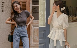 4 mẫu áo mùa hè giúp vóc dáng thon thả hơn