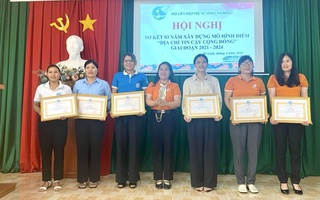 Hiệu quả từ mô hình "Địa chỉ tin cậy cộng đồng" tại xã vùng khó