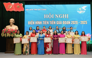 Hội LHPN tỉnh Bắc Giang biểu dương 95 điển hình tiên tiến