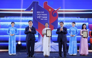 Trao Giải Báo chí Quốc gia lần thứ 19: Tôn vinh các tác giả, tác phẩm "Thép trong bút - Lửa trong tim"