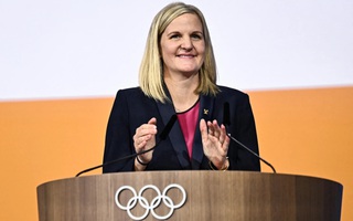 Nữ Chủ tịch đầu tiên của Ủy ban Olympic Quốc tế chính thức nhậm chức