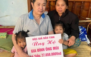 Hơn 77 triệu đồng đến với người phụ nữ có chồng gặp nạn, con dâu bỏ đi để lại 2 cháu nội thơ dại