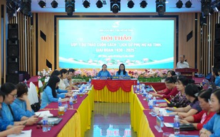 Hội LHPN Hà Tĩnh góp ý bản thảo sách "Lịch sử Phụ nữ Hà Tĩnh, giai đoạn 1930 - 2025"