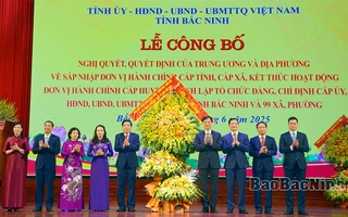 Ông Nguyễn Văn Gấu được chỉ định giữ chức vụ Bí thư Tỉnh ủy Bắc Ninh mới
