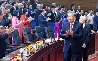 Tổng Bí thư Tô Lâm dự lễ công bố các nghị quyết, quyết định thành lập TPHCM và Đảng bộ TPHCM
