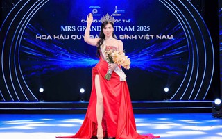 Nữ nghiên cứu sinh đăng quang Mrs Grand Vietnam 2025