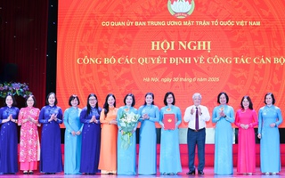 Thành lập Ban Công tác phụ nữ thuộc Cơ quan Ủy ban Trung ương Mặt trận Tổ quốc Việt Nam