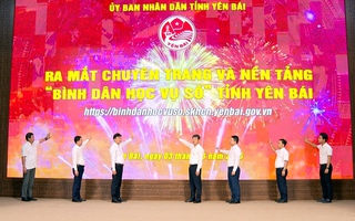 Yên Bái: Phát động Phong trào "Bình dân học vụ số" năm 2025