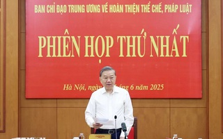 Tổng Bí thư: Hoàn thiện thể chế pháp luật phải mở đường cho kiến tạo phát triển